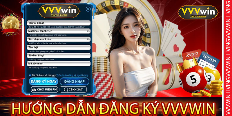 Hướng Dẫn Đăng Ký VVVWin